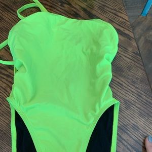 Jolyn one piece bright yellow
